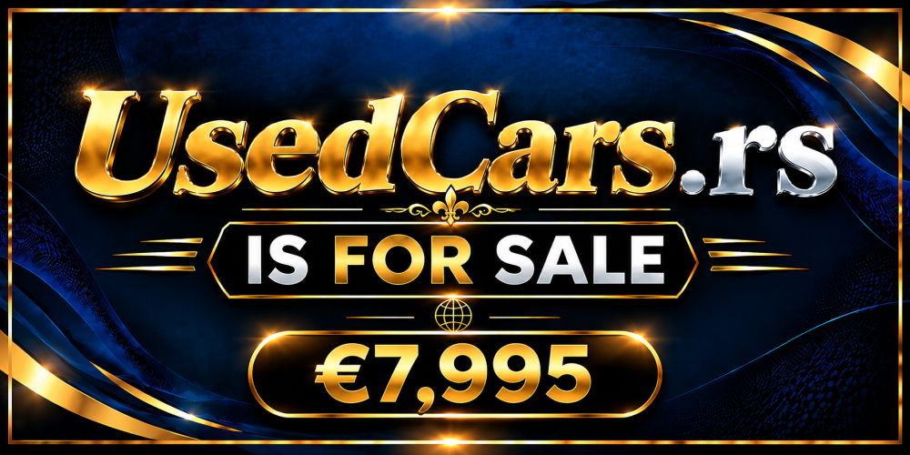 UsedCars.rs is for sale for €7,995